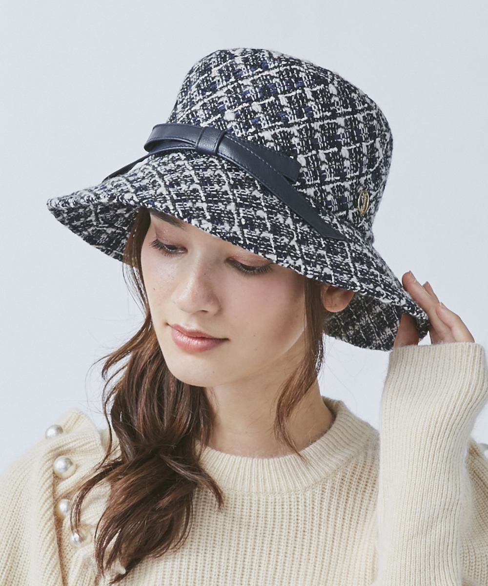 Chapeau d' O Fancy Tweed Cloce