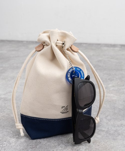 Butler Verner Sails バトラーバーナーセイルズ バッグ 巾着袋 メンズ キャンバス生地 バッグインバッグ トートバッグ ワンマイルバッグ JA