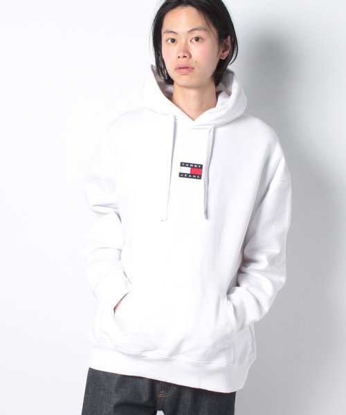 TJM TOMMY BADGE HOODIE 
