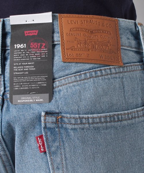 Levi's(リーバイス)/【Levi's】 リーバイス AUTHENTIC　551/ジップフライ/ストレート/リラックス/ヴィンテージ/アメカジ/ウォッシュ加工/中淡色/シーズン限定品/img10