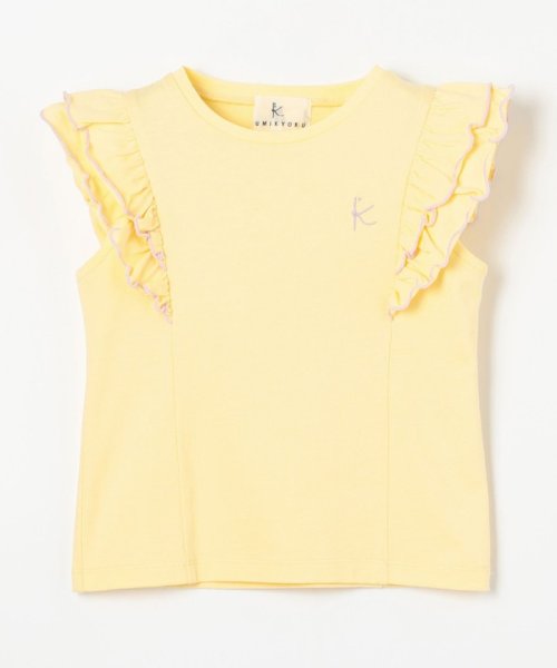 KUMIKYOKU KIDS(組曲KIDS)/【110－140cm】フリル×アクセント Tシャツ/img14