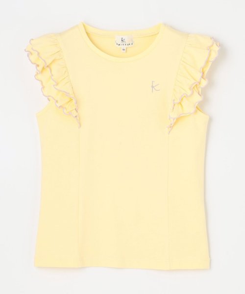 KUMIKYOKU KIDS(組曲KIDS)/【150－160cm】フリル×アクセント Tシャツ/img12