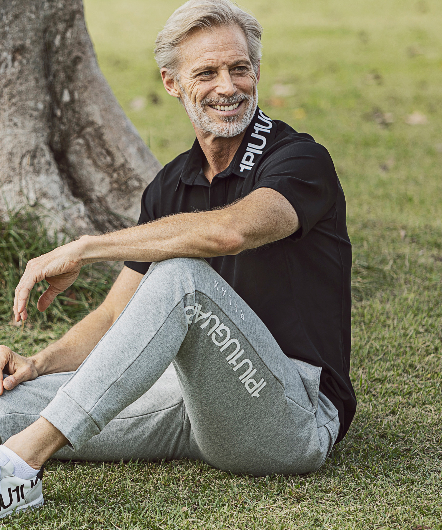 スーパーストレッチロゴカラー半袖ポロシャツ(504599760)｜HANKYU