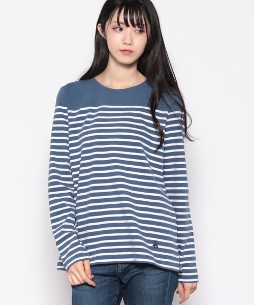 Brooks Brothers(ブルックス ブラザーズ（ウィメンズ）)/GF　コットン　マリナーストライプ　ロングスリーブＴシャツ/img07