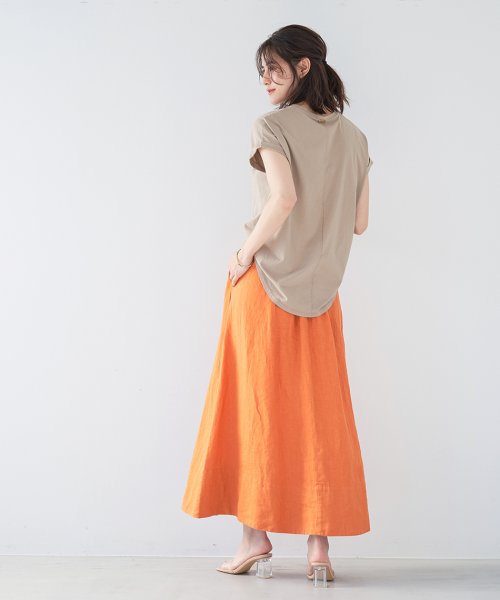 MICA&DEAL(マイカアンドディール)/overdye flare skirt/img11