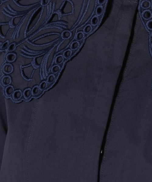 VICE VERSA(バイス バーサ)/コットンブロードフラワー刺繍襟 チュニックブラウス/img19