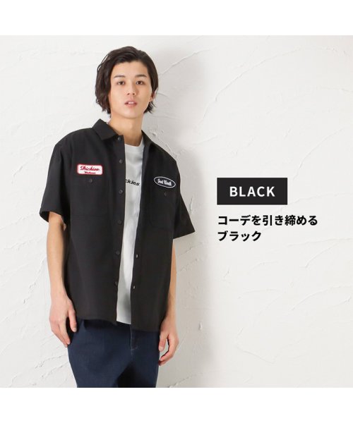 MAC HOUSE(men)(マックハウス（メンズ）)/Dickies ディッキーズ ワッペンワークシャツ 2278－1070/img06