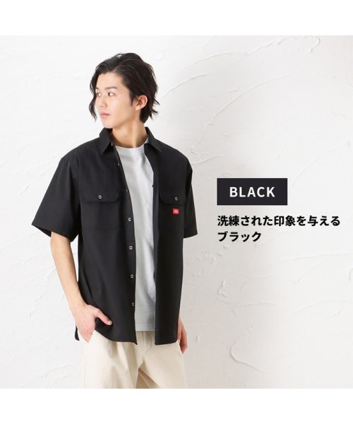 MAC HOUSE(men)(マックハウス（メンズ）)/Dickies ディッキーズ ツイル無地ワークシャツ 2278－1071A/img06