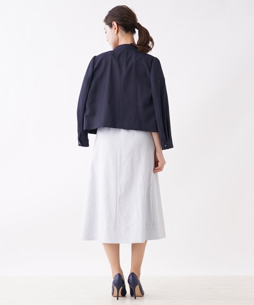 Leilian(レリアン)/ラップ風Aラインスカート【my perfect wardrobe】/img03