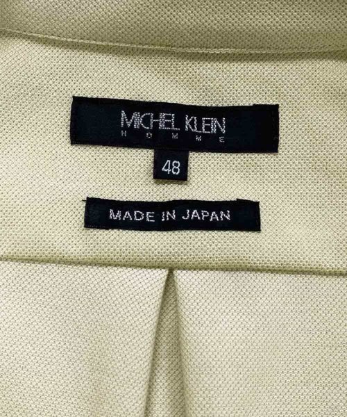 MICHEL KLEIN HOMME(ミッシェルクランオム)/カノコベーシックポロシャツ/img07