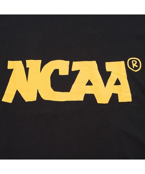 SB Select(エスビーセレクト)/NCAA ロゴプリントクルーネック半袖Tシャツ メンズ ブランド 半袖 プリント トップス ロゴ 綿 クルーネック インナー 大人 ユニセックス ホワイト ブラ/img08