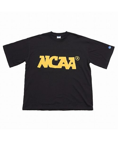 SB Select(エスビーセレクト)/NCAA ロゴプリントクルーネック半袖Tシャツ メンズ ブランド 半袖 プリント トップス ロゴ 綿 クルーネック インナー 大人 ユニセックス ホワイト ブラ/img12