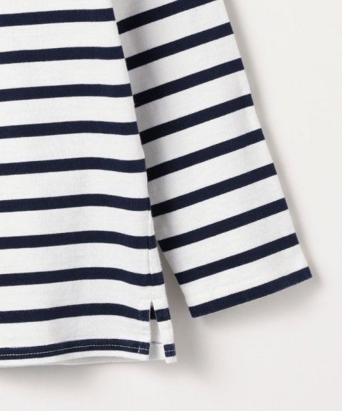 Ships Any Standard Cotton Usa ボートネック ボーダー ロンt シップス エニィ メンズ Ships Any Mens Magaseek