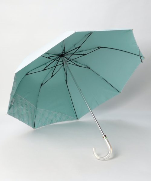 LANVIN en Bleu(umbrella)(ランバンオンブルー（傘）)/晴雨兼用折りたたみ日傘　”ラッセルレース刺繍”/img01