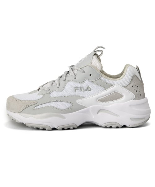 フィラ（シューズ）(FILA（Shoes）) |RAY TRACER WHITE/GLACIER GRAY/WHITE(504598240) -  MAGASEEK