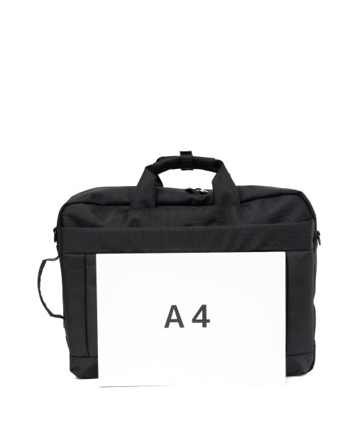 VitaFelice(ヴィータフェリーチェ)/3wayビジネスバッグ【aroco/アロコ】 大容量 リュック メンズ 軽量 軽い a4 PCバッグ 16インチ 防水 出張 旅行 通勤バッグ スーツケース装着/img10