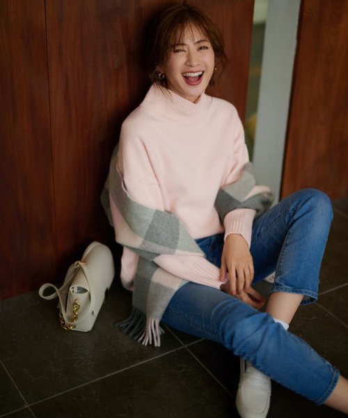 【CLASSY.1月号掲載】23区DENIM ボーイフィット パンツ #002 23区DENIM #072 ネイビー #075 #004 品番 グレー スカイブルー アイボリー