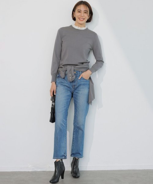 NIJYUSANKU(23区)/【CLASSY.1月号掲載】23区DENIM ボーイフィット パンツ/img03