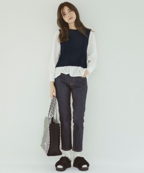 NIJYUSANKU(23区)/【CLASSY.1月号掲載】23区DENIM ボーイフィット パンツ/img21