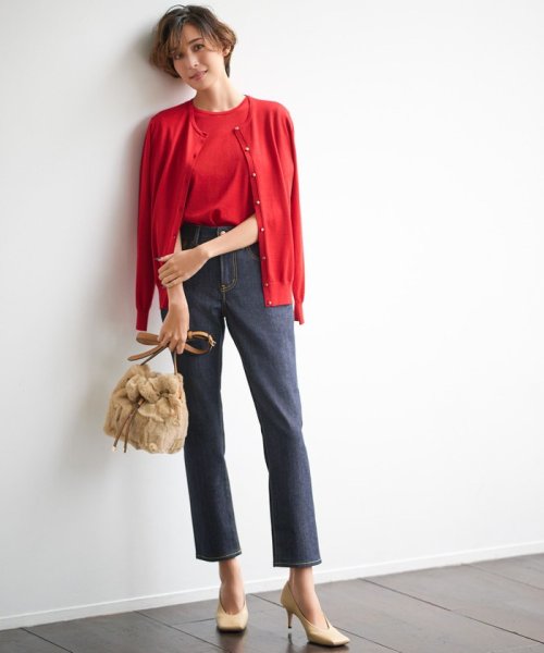 【CLASSY.1月号掲載】23区DENIM ボーイフィット パンツ 【SOMETHING/サムシング】LISA ヴィンテージ フレア デニムパンツ【 S1529037224 (11726円)