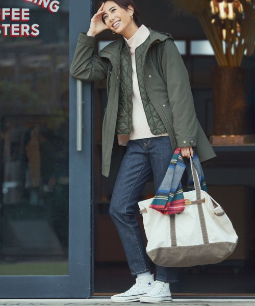 【CLASSY.1月号掲載】23区DENIM ボーイフィット パンツ #002 23区DENIM #072 ネイビー #075 #004 品番 グレー スカイブルー アイボリー B1443142178 (11011円)