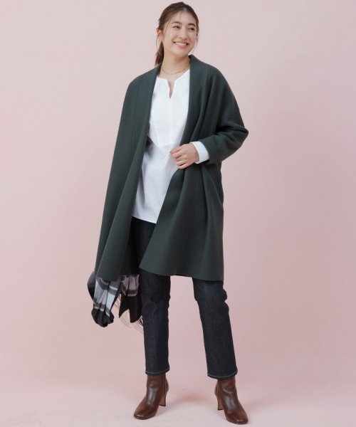 【CLASSY.1月号掲載】23区DENIM ボーイフィット パンツ #002 23区DENIM #072 ネイビー #075 #004 品番 グレー スカイブルー アイボリー B1443142178 (11011円)