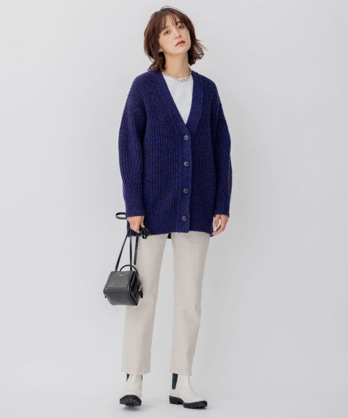 【CLASSY.1月号掲載】23区DENIM ボーイフィット パンツ #002 23区DENIM #072 ネイビー #075 #004 品番 グレー スカイブルー アイボリー B1443142178 (11011円)