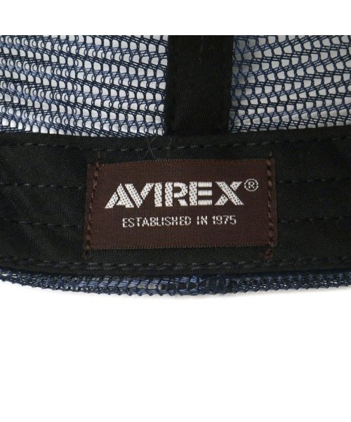AVIREX(AVIREX)/アヴィレックス キャップ AVIREX HEAD WEAR AX KING SIZE MESH CAP LOGO 帽子 ワークキャップ 14308700/img12