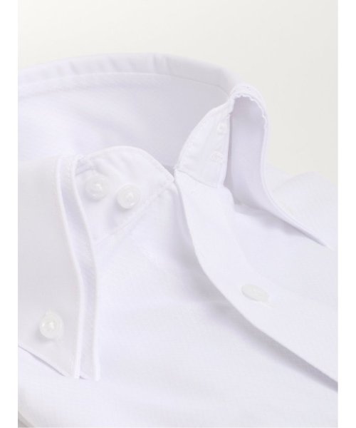 TAKA-Q(タカキュー)/形態安定 吸水速乾 スタンダードフィット 2枚衿ドゥエ 長袖 シャツ メンズ ワイシャツ ビジネス ノーアイロン 形態安定 yシャツ 速乾/img01