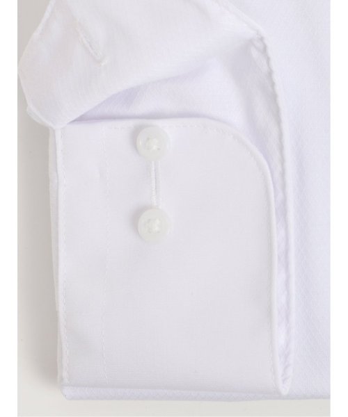 TAKA-Q(タカキュー)/形態安定 吸水速乾 スタンダードフィット 2枚衿ドゥエ 長袖 シャツ メンズ ワイシャツ ビジネス ノーアイロン 形態安定 yシャツ 速乾/img02