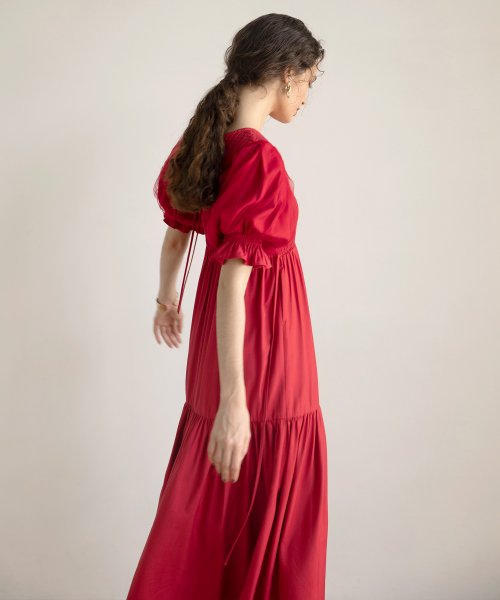 MIELI INVARIANT(ミエリ インヴァリアント)/Ravenna Shirring Dress/img12
