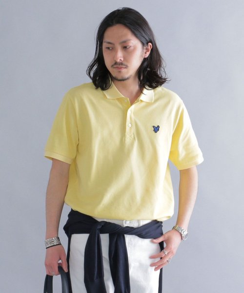 SHIPS MEN(シップス　メン)/*【SHIPS別注】: Lyle&Scott ワンポイント ロゴ 鹿の子 ポロシャツ/img20