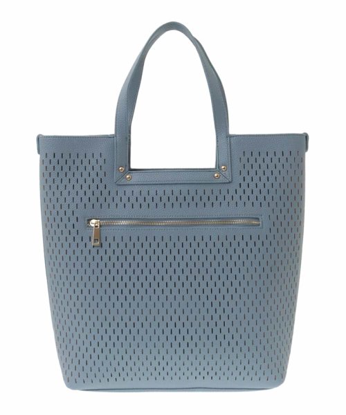 MK MICHEL KLEIN BAG(エムケーミッシェルクランバッグ)/【インナーポーチ付き】パンチングスクエアバッグ/img04