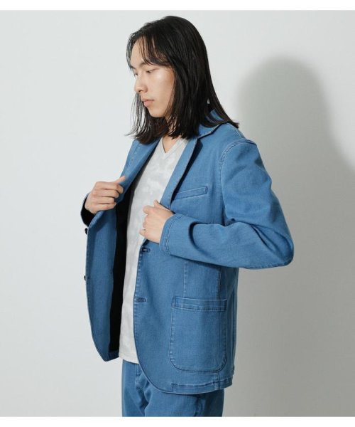 AZUL by moussy(アズールバイマウジー)/WASHABLE STRETCH DENIM JACKET/img01