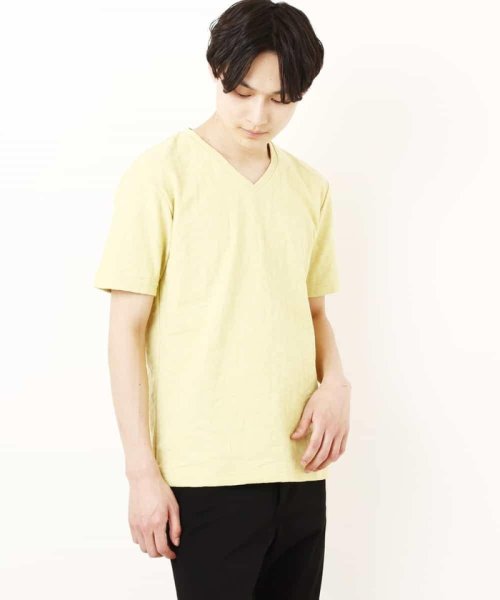 MK homme(エムケーオム)/VネックTシャツ/img01