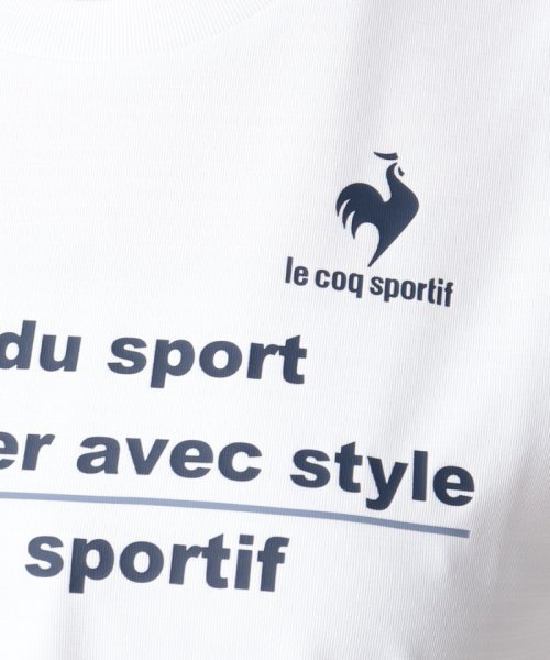 le coq sportif (ルコックスポルティフ)/サンスクリーンショートスリーブシャツ【アウトレット】/img04
