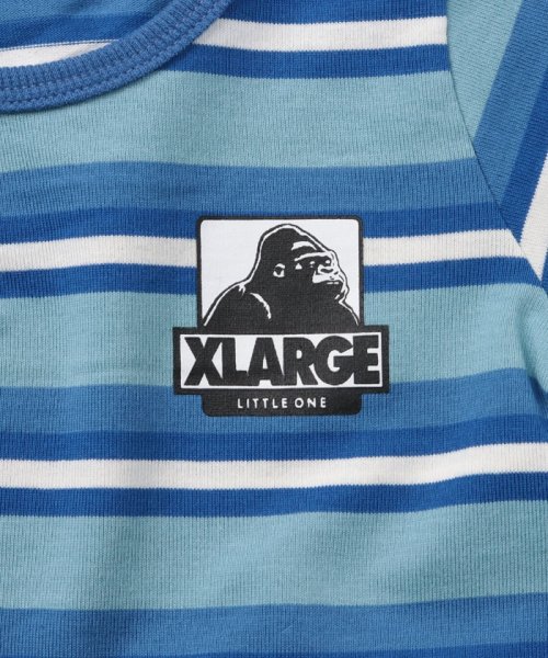 XLARGE KIDS(エクストララージ　キッズ)/ボーダーOGゴリラ半袖カバーオール/img04