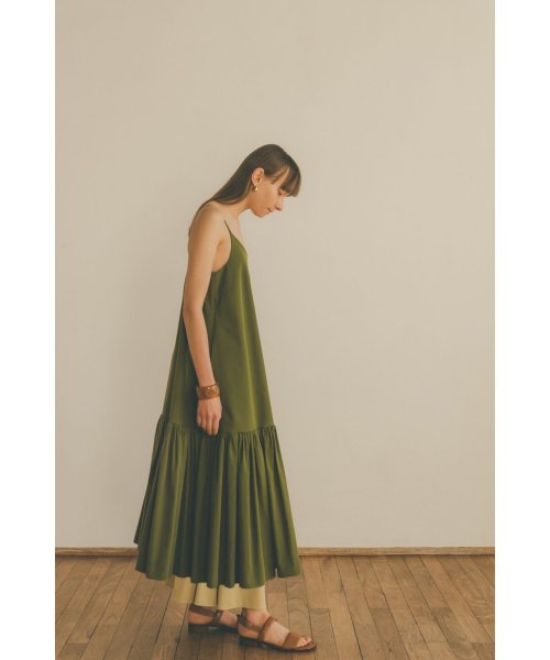 セール】 VOLUME GATHER CAMISOLE DRESS(504607777) | クラネ(CLANE  