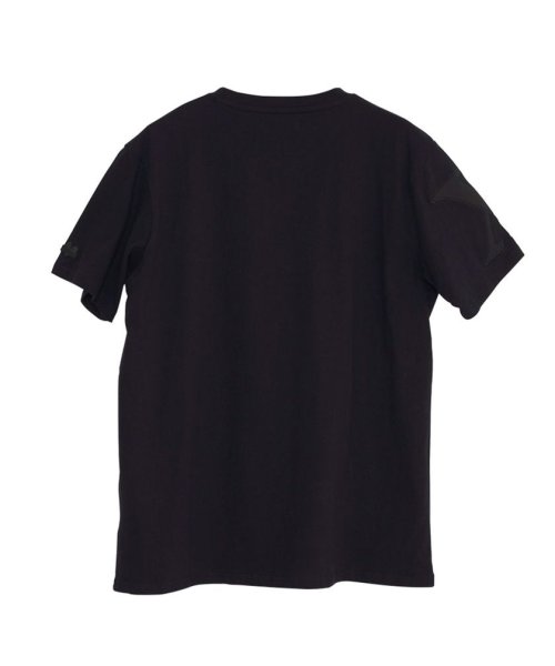 SB Select(エスビーセレクト)/LUXE/R 異素材ワッペン総柄クルーネック半袖Tシャツ メンズ 半袖 ブランド 大人 異素材 ラグスポ ロゴ 刺繍 トップス カットソー 綿 ルームウェア ゴ/img14