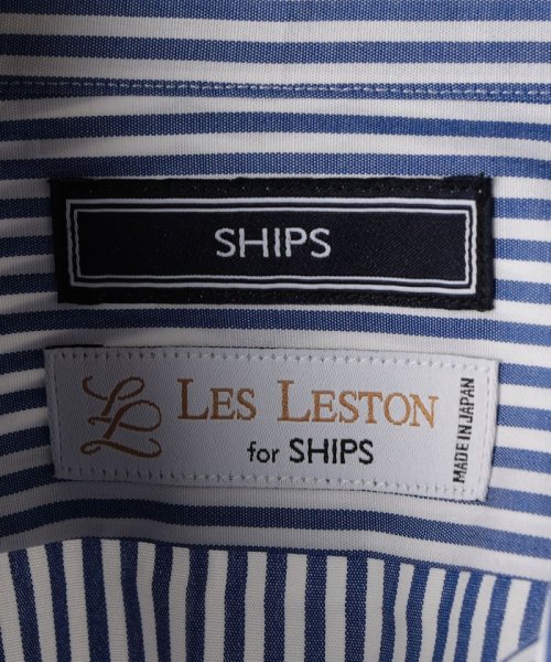 SHIPS MEN(シップス　メン)/SHIPS:LES LESTON セミワイドカラー ロンドンストライプ シャツ/img14