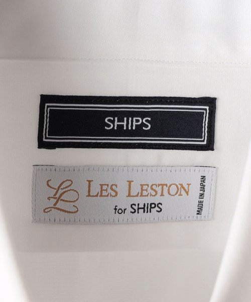 SHIPS MEN(シップス　メン)/SHIPS:LES LESTON セミワイドカラー 無地 シャツ/img13