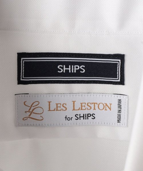SHIPS MEN(シップス　メン)/SHIPS:LES LESTON 無地 ホワイト タブカラー シャツ/img13