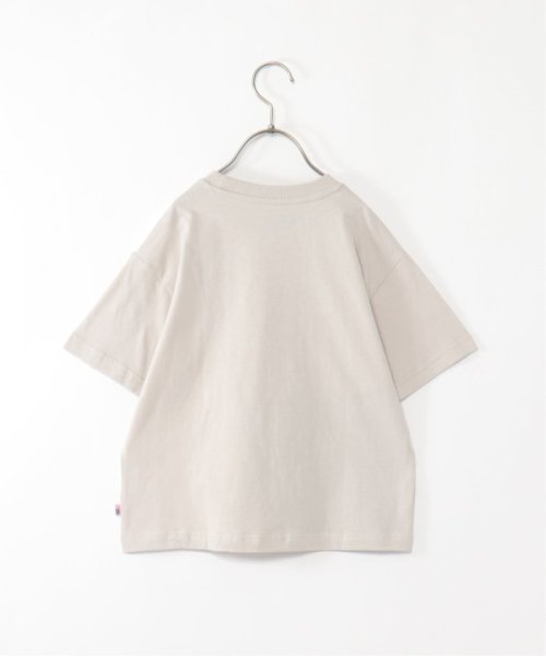 ikka kids(イッカ　キッズ)/【キッズ】USAコットン斜め切り替えTシャツ(100〜160cm)/img08