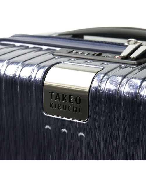 TAKEO KIKUCHI(タケオキクチ)/タケオキクチ スーツケース TAKEO KIKUCHI SETTER SILVER Sサイズ 機内持ち込み キャリーケース TSA 34L 2泊 SET002/img29