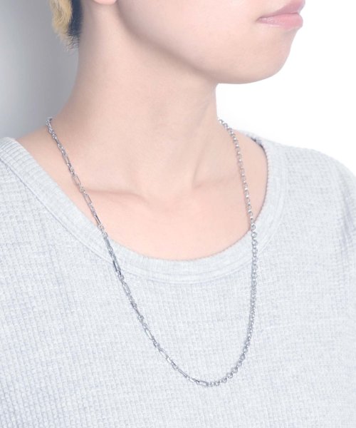 MAISON mou(メゾンムー)/【YArKA/ヤーカ】silver925 mix chain necklace [LBN4]/ミックスチェーンネックレス シルバー925/img06