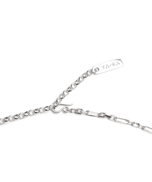 MAISON mou(メゾンムー)/【YArKA/ヤーカ】silver925 mix chain necklace [LBN4]/ミックスチェーンネックレス シルバー925/img12