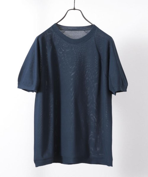 Stutostein(シュテットシュタイン)/ホールガーメントニットTシャツ(抗菌、消臭機能素材）日本製/img05