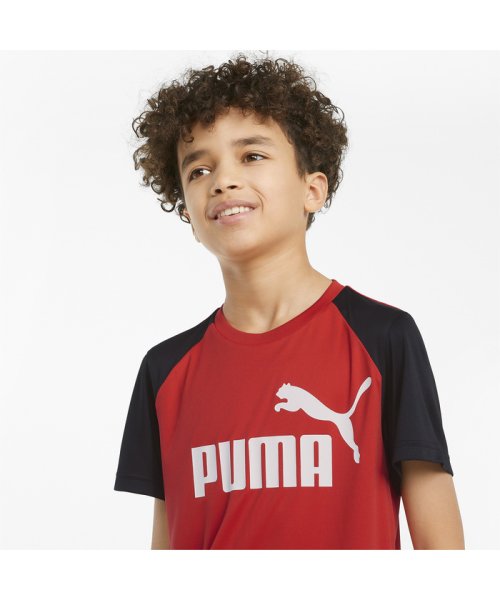 PUMA(プーマ)/キッズ ボーイズ ポリ 半袖 Tシャツ アンド ショーツセット 120－160cm/img04