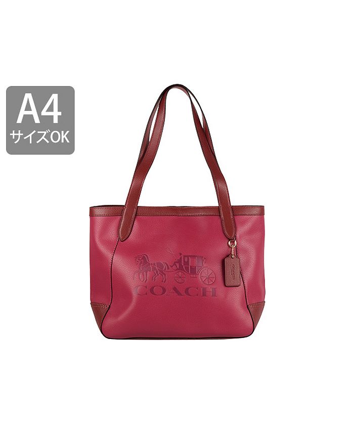 Coach コーチ HORSE & CARRIAGE TOTE ホース アンド キャリッジ バッグ ...