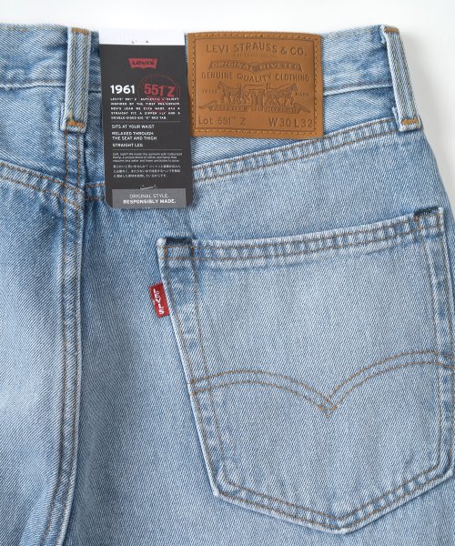 Levi's(リーバイス)/【Levi's】 リーバイス AUTHENTIC　551/ジップフライ/ストレート/リラックス/ヴィンテージ/アメカジ/ウォッシュ加工/中淡色/シーズン限定品/img03